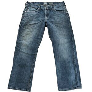 Rock & Republic Straight Blue Jeans 36x30 Tag (36x29 Actual)